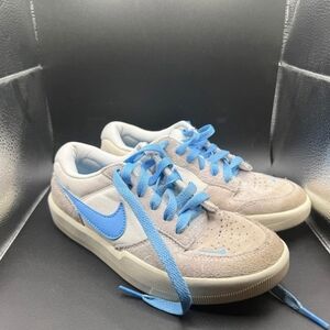 Nike SB Force 58 White and Blue Shoes